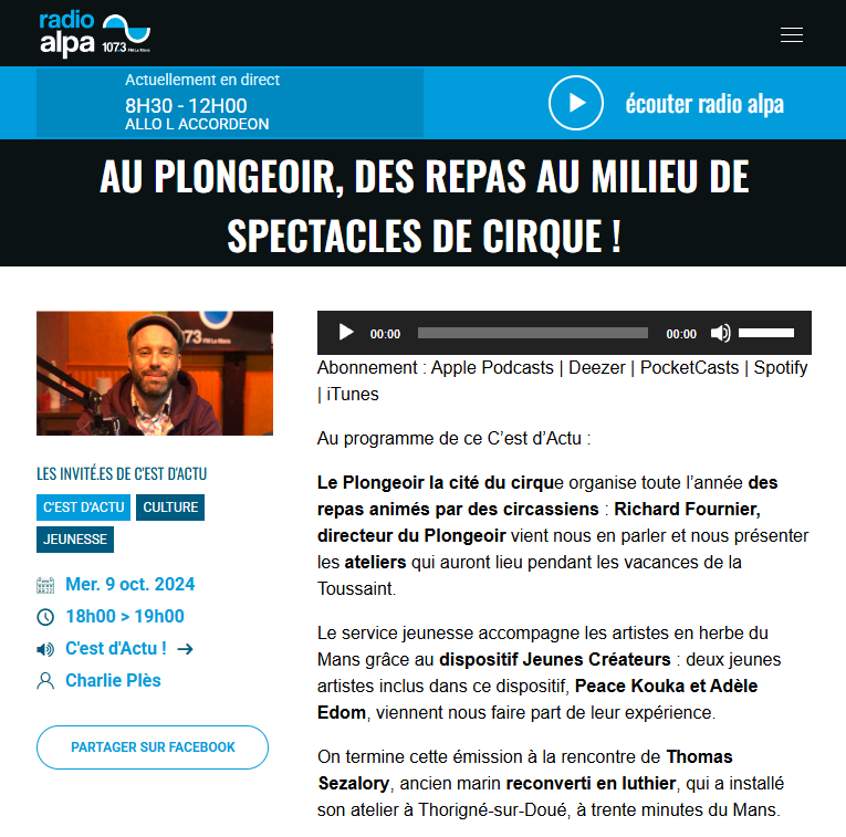 Emission Radio Alpa